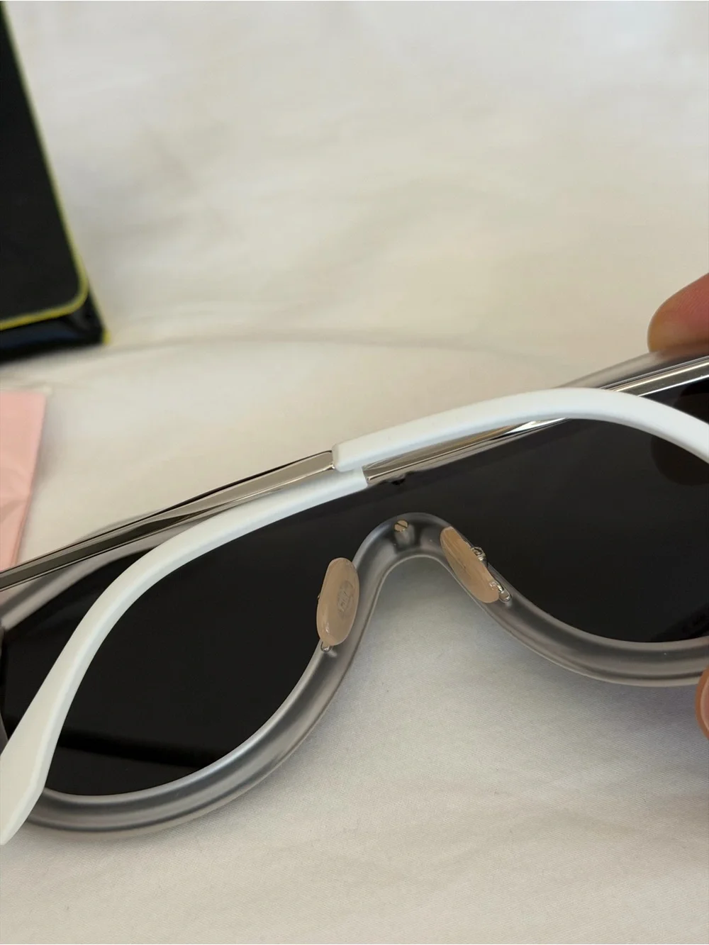 Fendi Gradient FF-Logo Shield Sunglasses